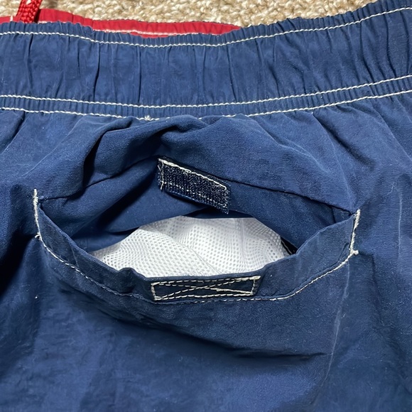 Navy Mesh-lined Swim Trunks - Picture 3 of 7